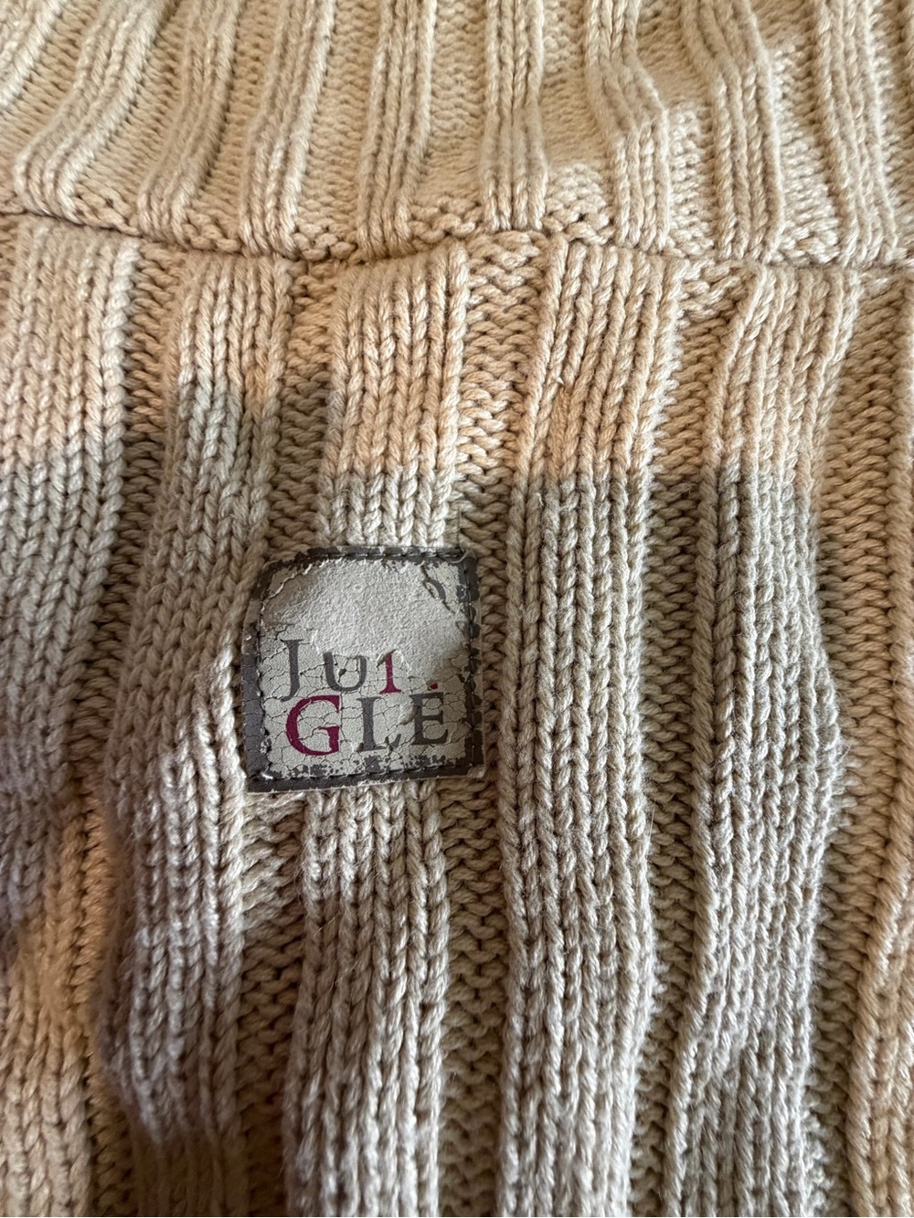 Jacadi Cream Ribbed Zip Jacket - Picture 8 of 10
